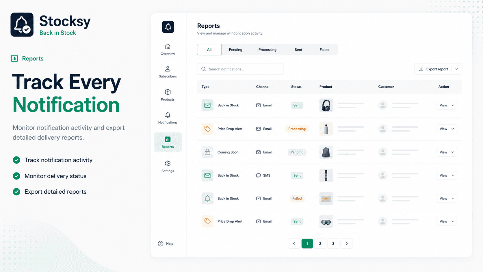 Stocksy Analytics and Reports